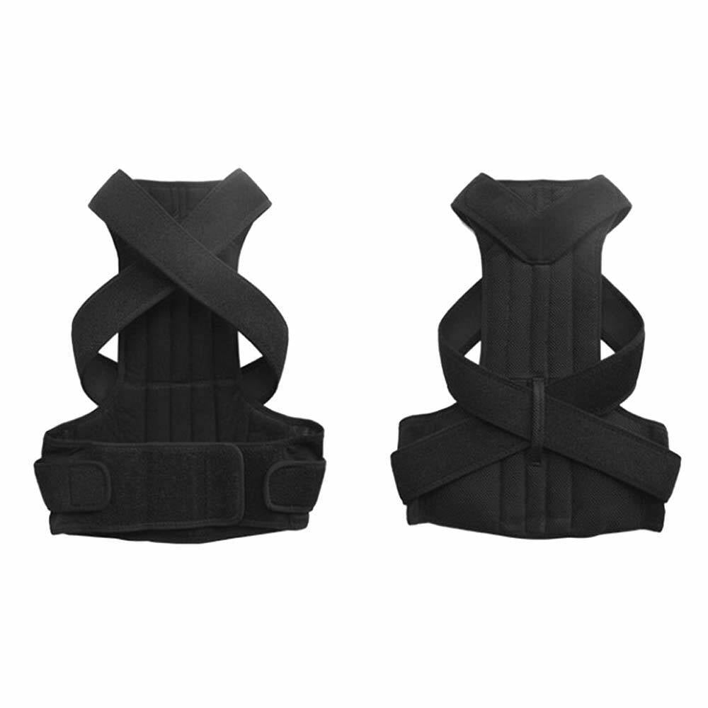 Adjustable Posture Corrector Back Brace Vest For Men Women Lumbar Shoulder Support Belt - Peaklo Quality