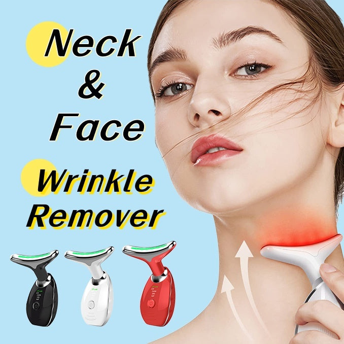 "Neck & Face LED Beauty Device – Skin Tightening, Anti-Wrinkle, Double Chin Reducer & Lifting Massager" ✨💆♀️ - Peaklo Quality
