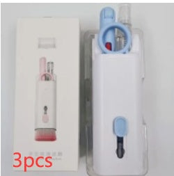 7-in-1 Multifunctional Bluetooth Headset & Keyboard Cleaning Kit – Portable Cleaning Pen with Keycap Puller & Screen Cleaner - Peaklo Quality