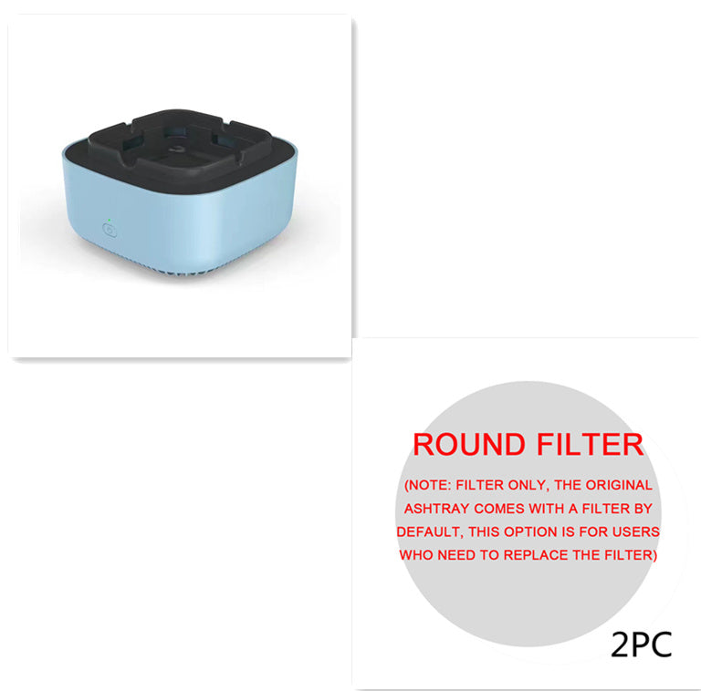 Smart Smokeless Ashtray with Air Purifier – Silent Odor Eliminator for Home & Office - Peaklo Quality