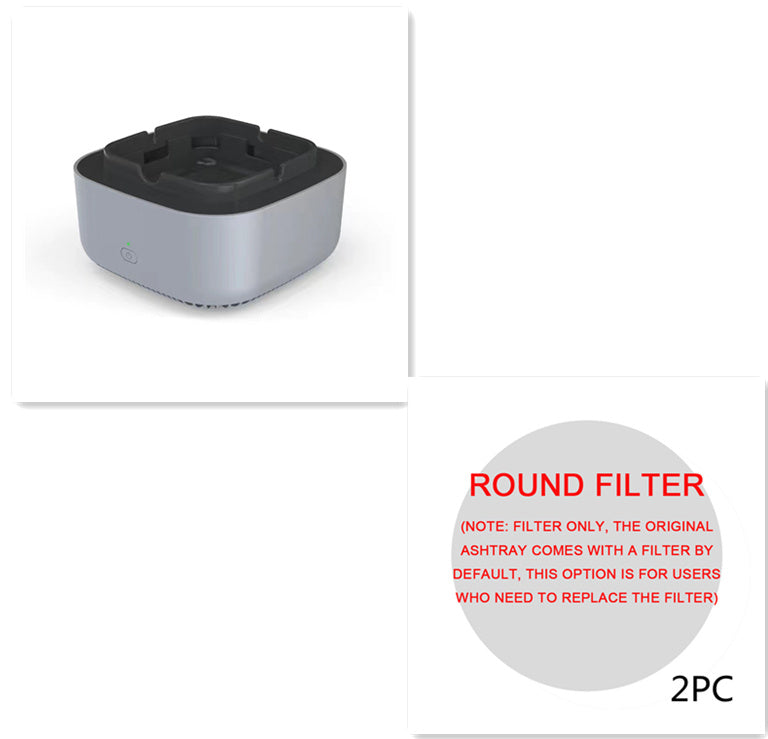 Smart Smokeless Ashtray with Air Purifier – Silent Odor Eliminator for Home & Office - Peaklo Quality