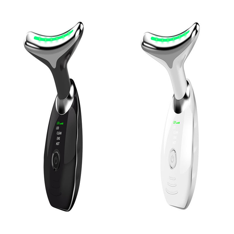 "Neck & Face LED Beauty Device – Skin Tightening, Anti-Wrinkle, Double Chin Reducer & Lifting Massager" ✨💆♀️ - Peaklo Quality