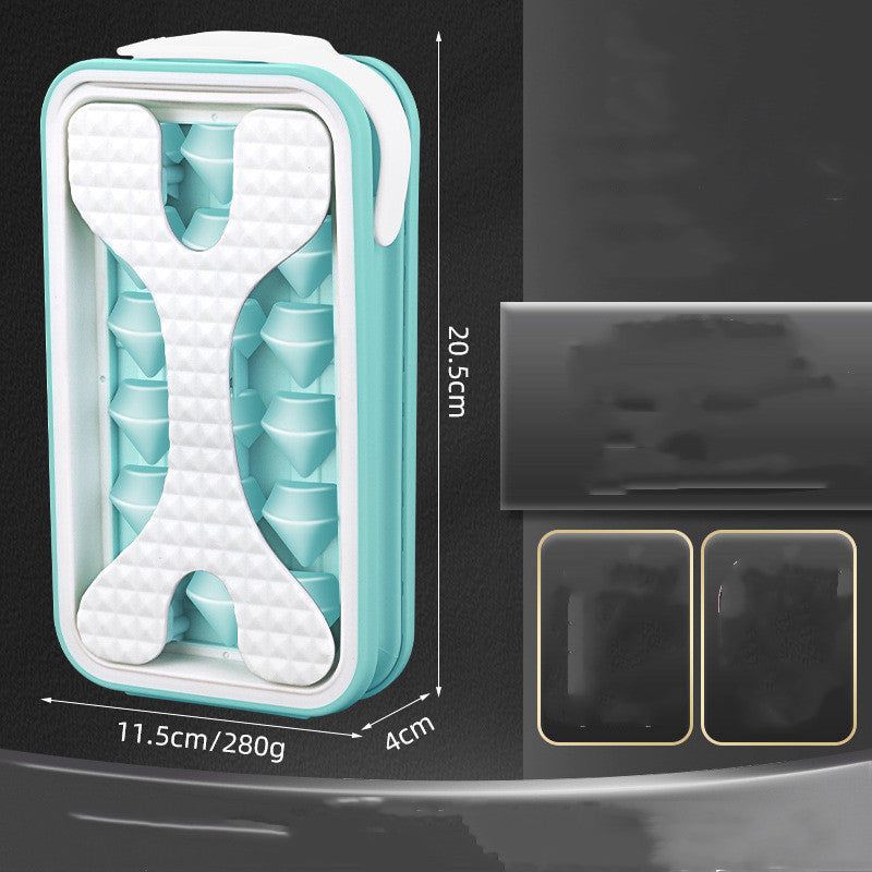 "2-in-1 Portable Ice Ball Maker & Water Bottle – Silicone Ice Cube Mold for Drinks & Summer Fun" ❄️🥤 - Peaklo Quality