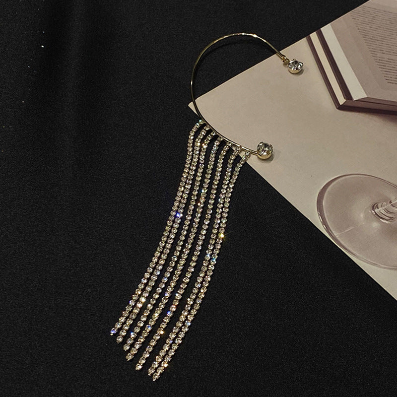 "Elegant Long Tassel Earrings – Fashionable & Chic Statement Jewelry" ✨ - Peaklo Quality