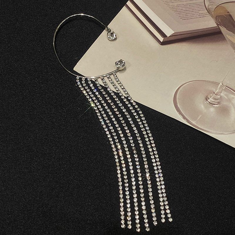"Elegant Long Tassel Earrings – Fashionable & Chic Statement Jewelry" ✨ - Peaklo Quality