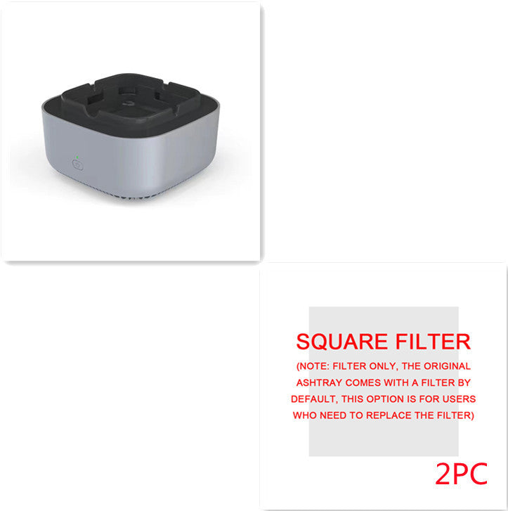 Smart Smokeless Ashtray with Air Purifier – Silent Odor Eliminator for Home & Office - Peaklo Quality