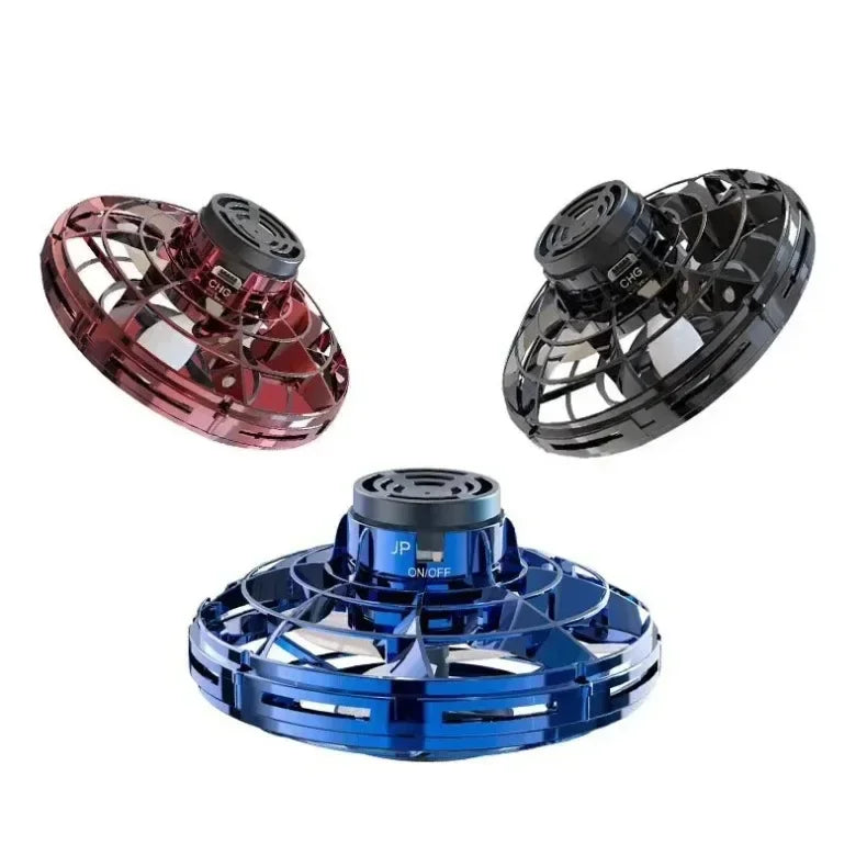 "LED Magic UFO Flying Spinner – Boomerang Mini Drone & Fidget Toy for Endless Fun!" 🚀✨ - Peaklo Quality