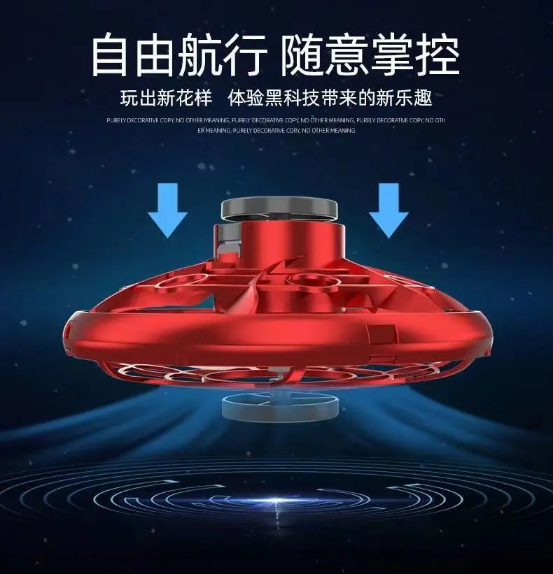 "LED Magic UFO Flying Spinner – Boomerang Mini Drone & Fidget Toy for Endless Fun!" 🚀✨ - Peaklo Quality