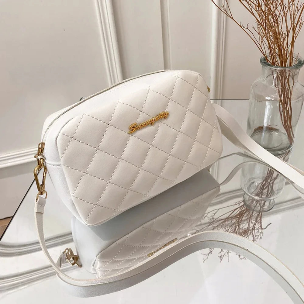 "2024 Trendy Tassel Small Messenger Bag – Elegant Lingge Embroidery Crossbody for Women" ✨👜 - Peaklo Quality