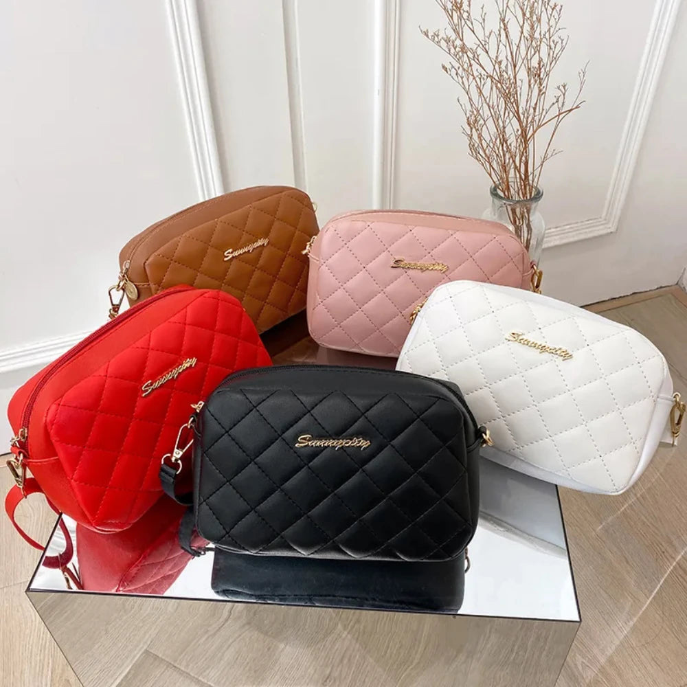 "2024 Trendy Tassel Small Messenger Bag – Elegant Lingge Embroidery Crossbody for Women" ✨👜 - Peaklo Quality