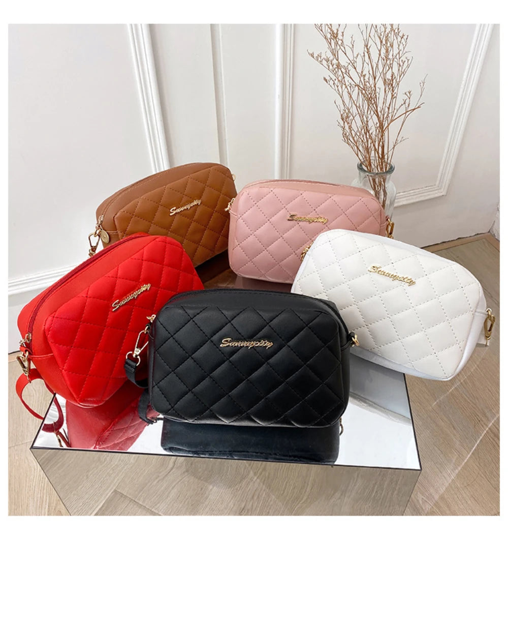 "2024 Trendy Tassel Small Messenger Bag – Elegant Lingge Embroidery Crossbody for Women" ✨👜 - Peaklo Quality