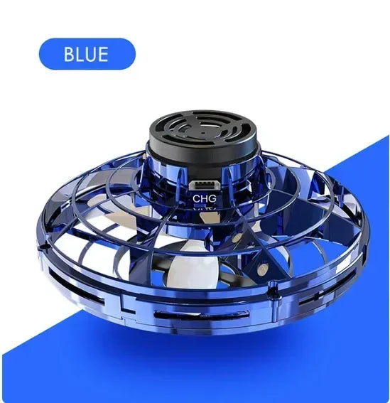 "LED Magic UFO Flying Spinner – Boomerang Mini Drone & Fidget Toy for Endless Fun!" 🚀✨ - Peaklo Quality