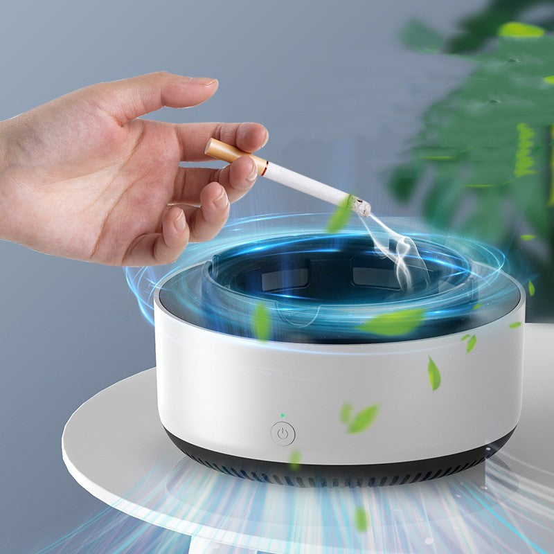 Smart Smokeless Ashtray with Air Purifier – Silent Odor Eliminator for Home & Office - Peaklo Quality