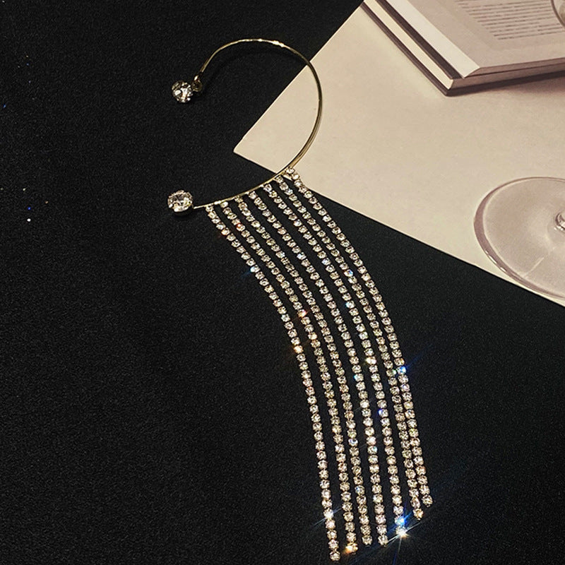 "Elegant Long Tassel Earrings – Fashionable & Chic Statement Jewelry" ✨ - Peaklo Quality