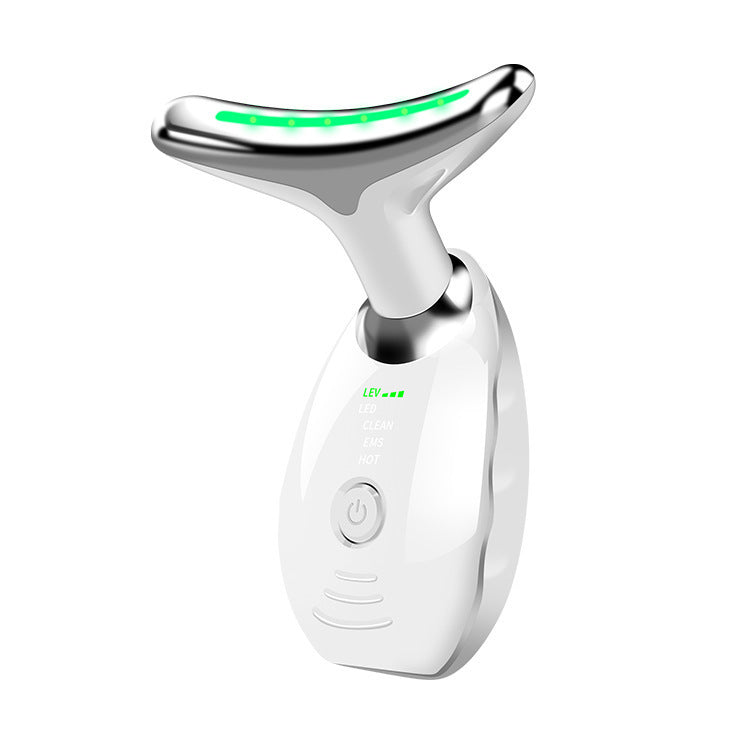 "Neck & Face LED Beauty Device – Skin Tightening, Anti-Wrinkle, Double Chin Reducer & Lifting Massager" ✨💆♀️ - Peaklo Quality