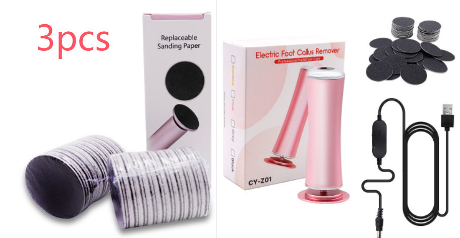 "Rechargeable Electric Foot Callus Remover – Pedicure Tool for Smooth & Soft Heels" ✨👣 - Peaklo Quality