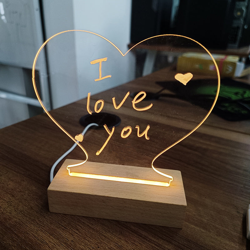 GlowNotes™ – Personalized LED Message Board & Night Light - Peaklo Quality