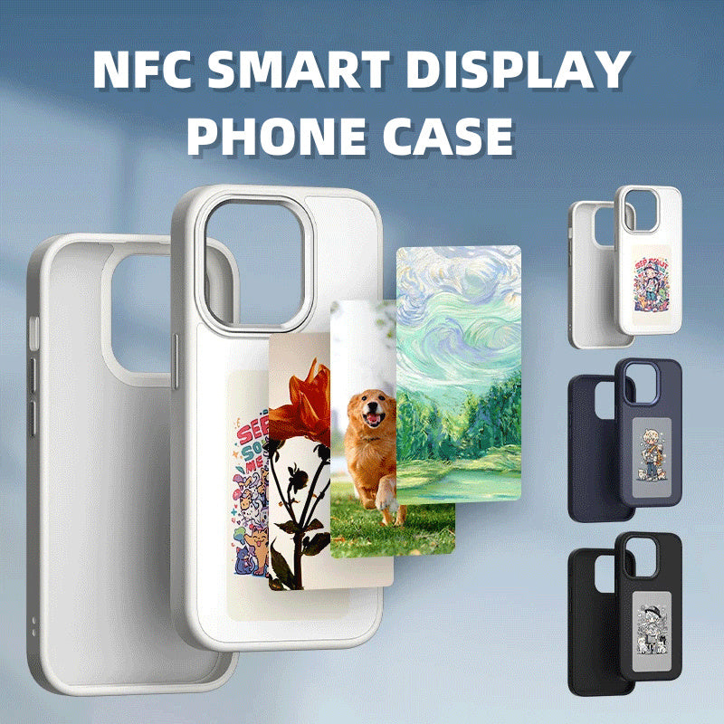"E-Ink Screen Phone Case – Personalized Projection, Battery-Free Luxury Cover" 📱✨ - Peaklo Quality