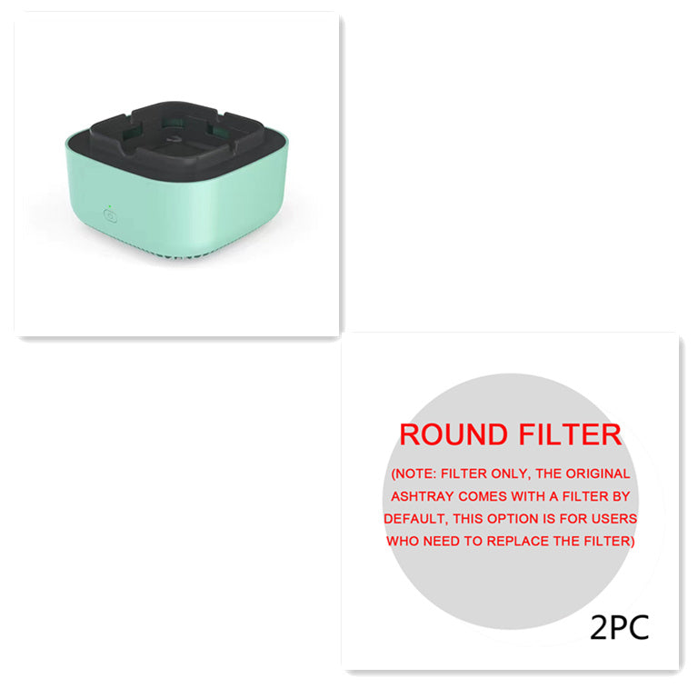 Smart Smokeless Ashtray with Air Purifier – Silent Odor Eliminator for Home & Office - Peaklo Quality