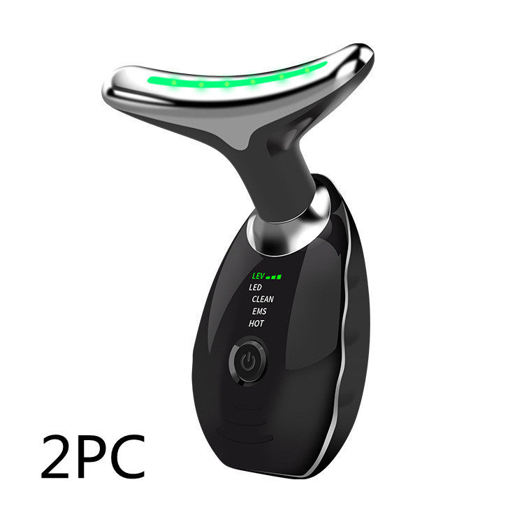 "Neck & Face LED Beauty Device – Skin Tightening, Anti-Wrinkle, Double Chin Reducer & Lifting Massager" ✨💆♀️ - Peaklo Quality