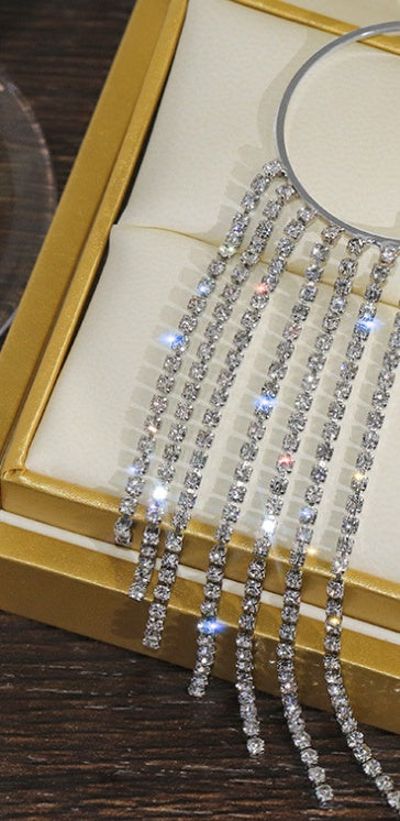 "Elegant Long Tassel Earrings – Fashionable & Chic Statement Jewelry" ✨ - Peaklo Quality