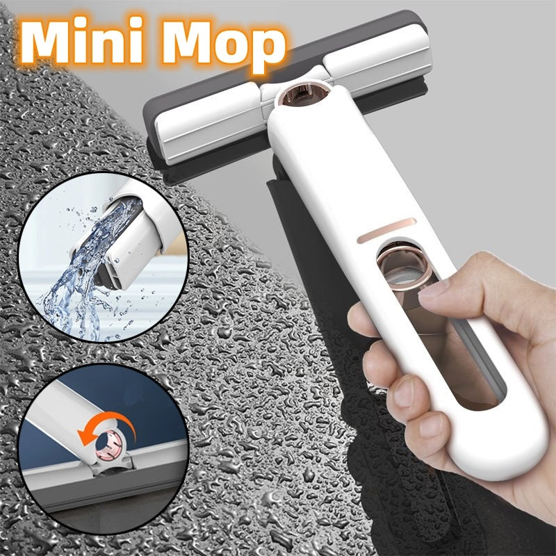 Premium Self-Wringing Sponge Mop – Ultra Absorbent, Easy Squeeze, and Eco-Friendly Cleaning Tool - Peaklo Quality