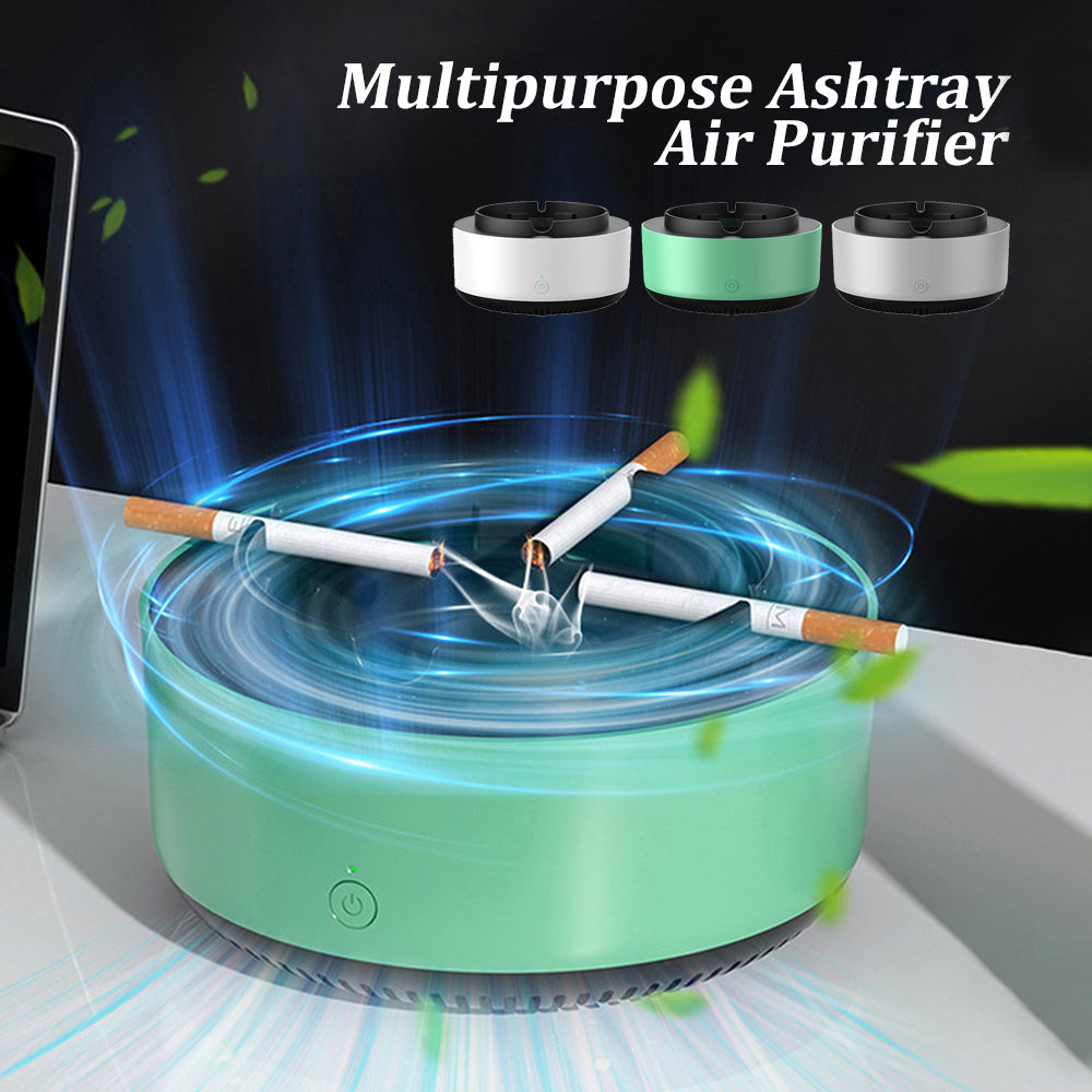 Smart Smokeless Ashtray with Air Purifier – Silent Odor Eliminator for Home & Office - Peaklo Quality