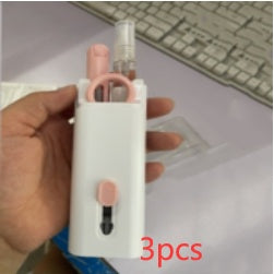 7-in-1 Multifunctional Bluetooth Headset & Keyboard Cleaning Kit – Portable Cleaning Pen with Keycap Puller & Screen Cleaner - Peaklo Quality