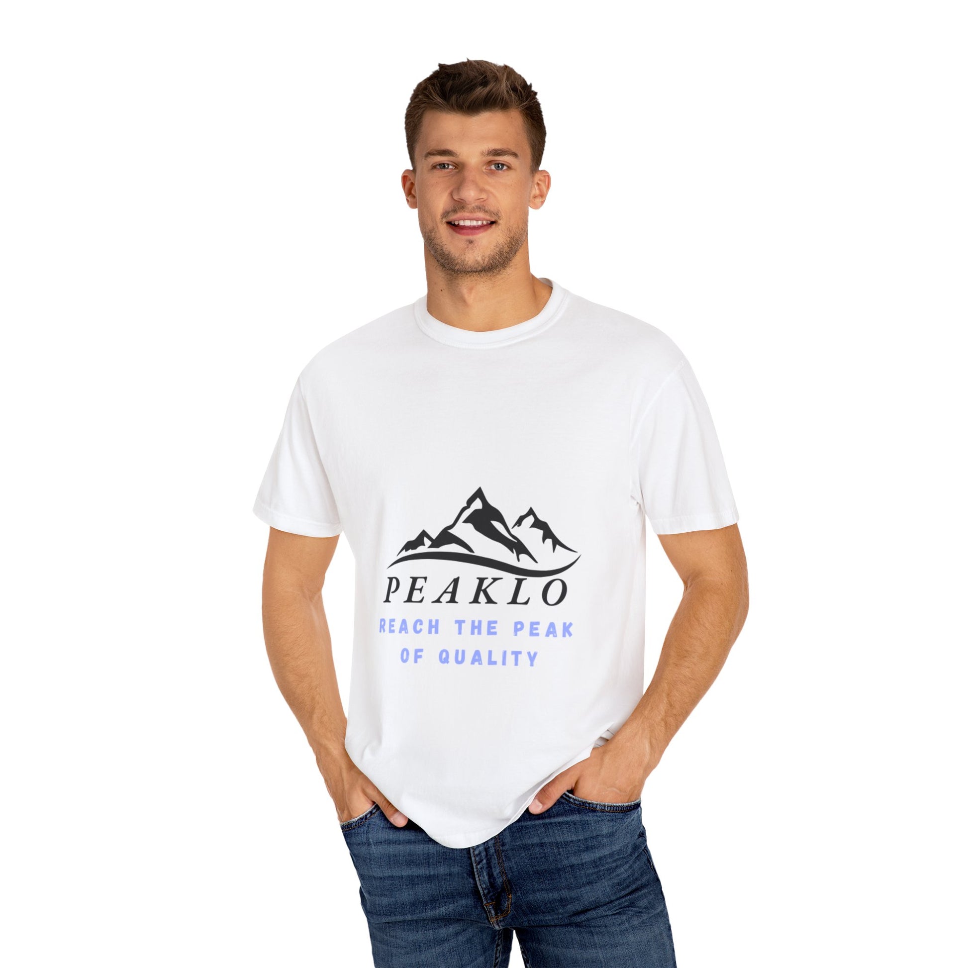 Unisex Garment-Dyed T-shirt - Peaklo Quality