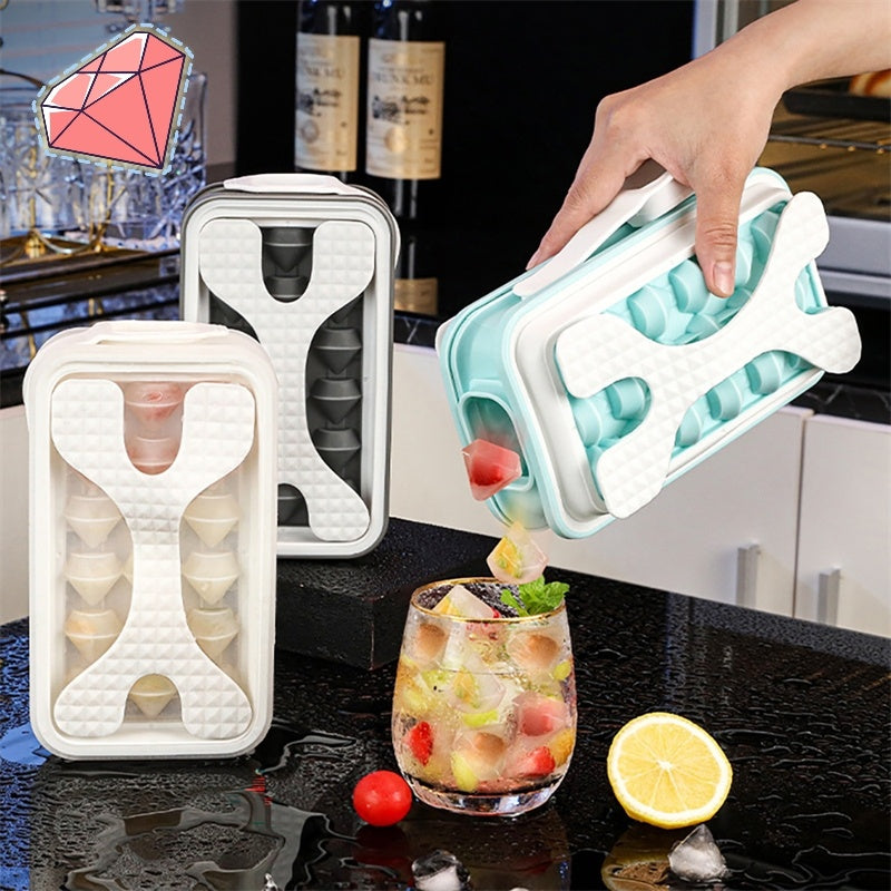 "2-in-1 Portable Ice Ball Maker & Water Bottle – Silicone Ice Cube Mold for Drinks & Summer Fun" ❄️🥤