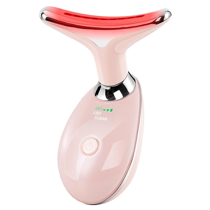 "Neck & Face LED Beauty Device – Skin Tightening, Anti-Wrinkle, Double Chin Reducer & Lifting Massager" ✨💆‍♀️