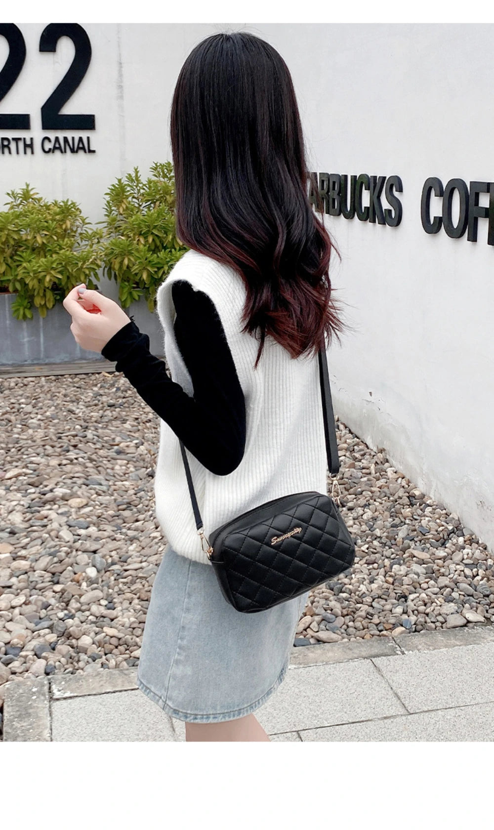 "2024 Trendy Tassel Small Messenger Bag – Elegant Lingge Embroidery Crossbody for Women" ✨👜